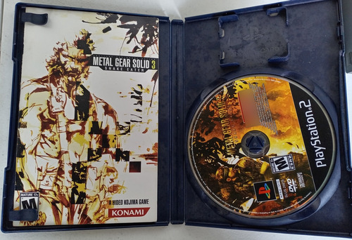 Metal Gear Solid 3 Para Play 2 Formato Fisico Original (Usado)