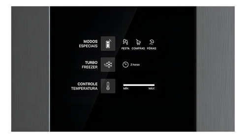 Refrigerador Brastemp Frost Free A+++ 461l Inox - Brm56fk 220