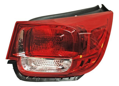 Calavera Ext Para Chevrolet Malibu Ls 2013-2015 Copiloto Derecho/pasajero Bordó