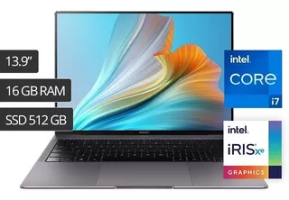 Huawei Matebook X Pro/13/i7 11va/512gbssd/16gb/win10