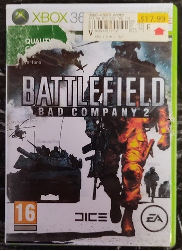 Battlefield Bad Company 2 Juego Original Xbox 360 (Reacondicionado)