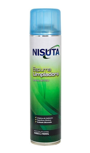 Espuma Limpiadora Superficies Plasticas Y Gabinetes Nsesli