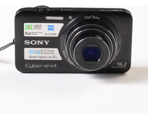 Câmera Sony Cyber-Shot DSC-WX7 16.2MP LCD 2,8” - Zoom Óptico