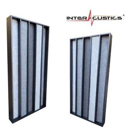 2panel Acustico Difusor Abosrvente Qrd 1.20m X .60m X 10 Cma