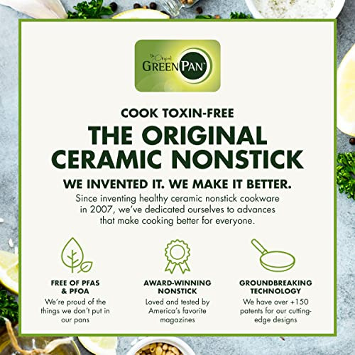 Greenpan Swift Healthy Ceramic Antisticket, Juego De Sartén
