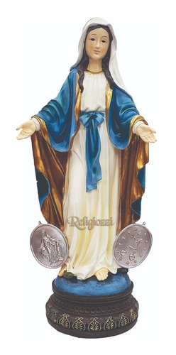 Virgen Milagrosa 62cm Poliresina 530-33019 Religiozzi