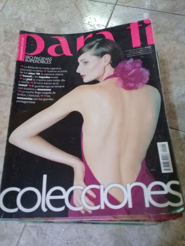 Revista *para Ti** Nº4109 6/ 4/2001.180 Paginas Colecciones.