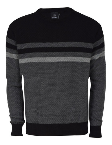 Sweater Combinado Con Rayas | Dogma (19200)