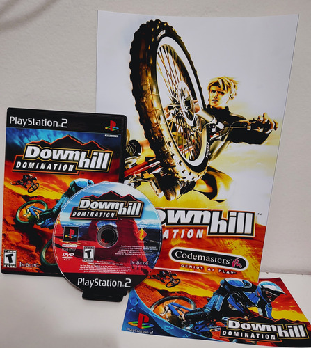 Downhill Com Poster Para Ps2