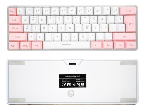 Teclado De Membrana Com Fio, Compacto, Atalhos Multimídia