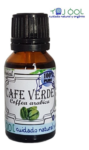 Aceite Esencial Café Verde 100% Puro Natural Orgánico 15ml O