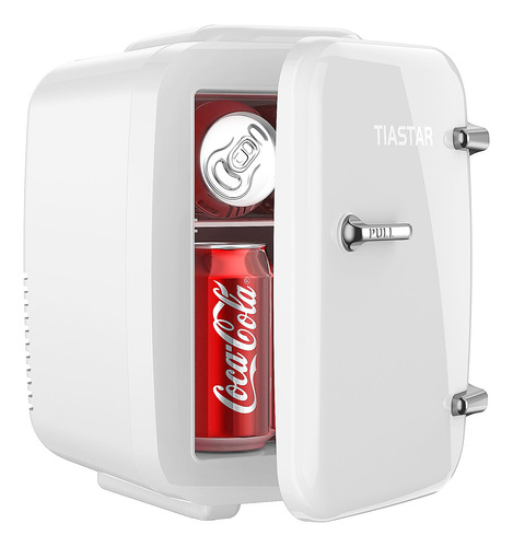 Tiastar Mini Refrigerador Portatil, 4 Litros/6 Latas, Refrig