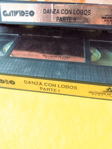 Danza Con Lobos - Videocasete Original Doble 