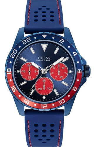 Reloj Guess W1108g1  Multi Caballero Agente Oficial