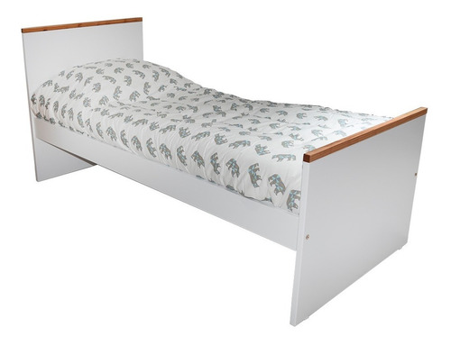 Cama Nordica 1 Una Plaza Escandinava Juvenil Madera Moderna