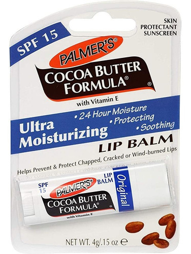 Bálsamo Labial De Palmers Con Fórmula De Manteca De Cacao Co
