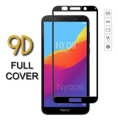 Protector De Pantalla Full Cover 9d Para Huawei Honor 7s