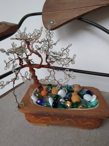 Adorno Árbol  Bonsai Artificial, Usado