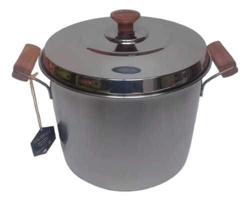 Olla Gamuza Acero Inoxidable Triple Fondo Le Cheff 24cm 8lts