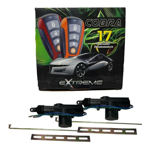 Alarma Automotriz Universal Cobra + 2 Actuadores 