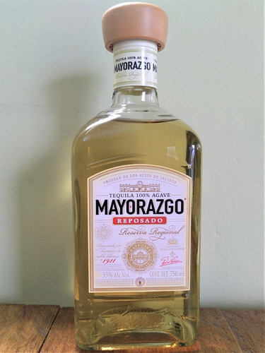 Tequila Mayorazgo Reposado 100% Original 750ml