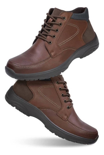 Botas Hombre Pazstor Pie Diabético 1003145 Piel Borrego 3708