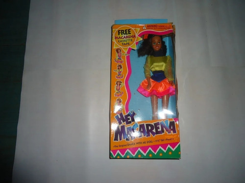 Muñeca Retro Vintage Años 90 Hey Macarena Con Caja Leer