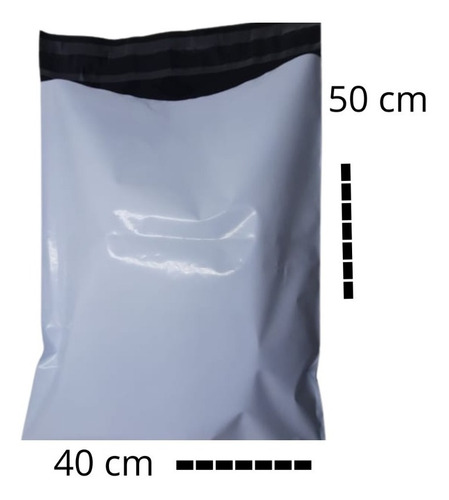 Imagem 2 de 2 de Envelopepara Envio De Caixa Sapato Roupas 40x50 1000 Pçs