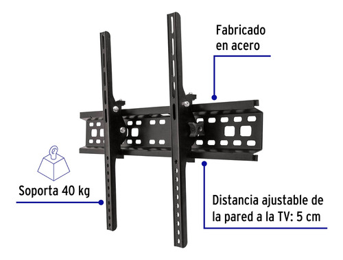 Soporte De Pared Para Tv/monitor Angular De 32-70 Pulgadas