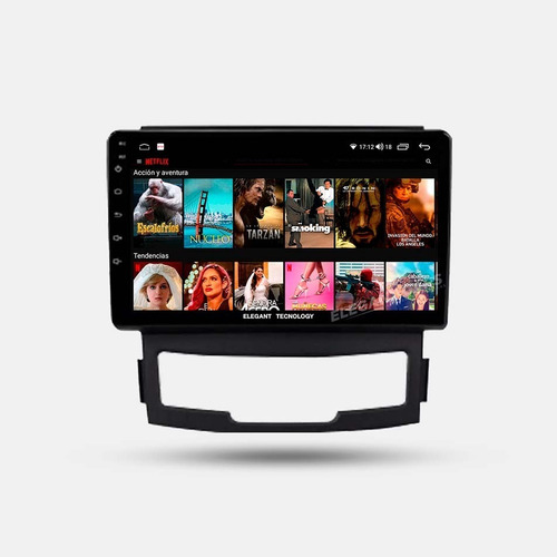 Autoradio Android Ssangyong Korando 2009-2013 Homologado