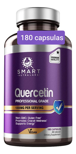 Quercetina 500mg X 120 Capsulas Usa