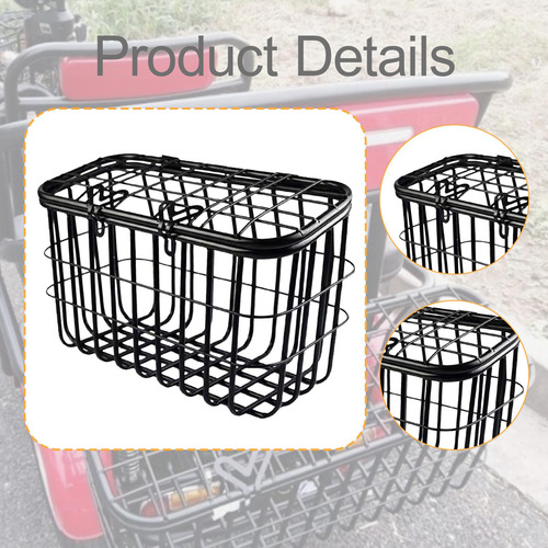 Cesta De Bicicleta Triciclo Traseiro Traseiro Libere Rápido