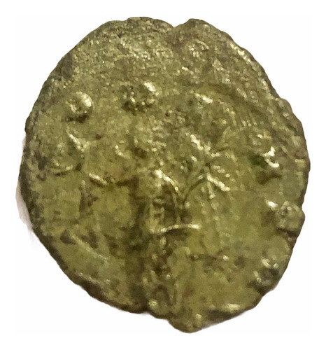 Antigua Moneda Romana Y Artefacto Romano 2000 Año Antiguedad (Usado)