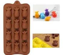 Comprar Moldes De Silicon  Piña Bombones Jabones Repostería 