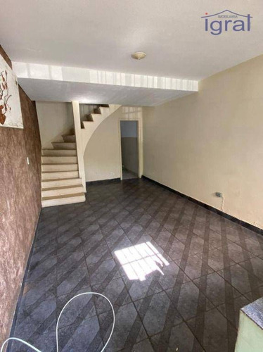 Imagem 1 de 12 de Sobrado Com 2 Dormitórios Para Alugar, 90 M² Por R$ 1.900,00/mês - Vila Do Encontro - São Paulo/sp - So0463