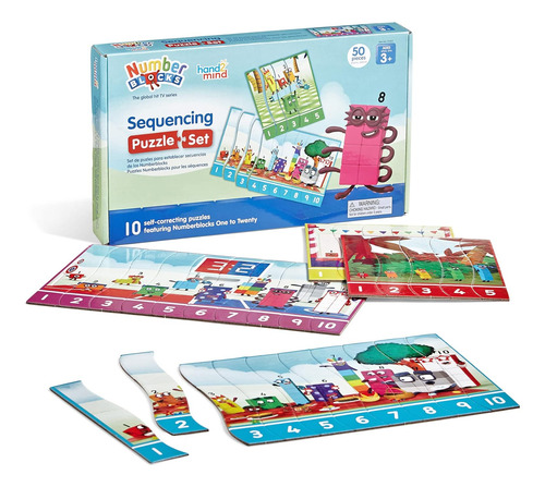 Set Rompecabezas Numberblocks Juguete Didáctico Niños