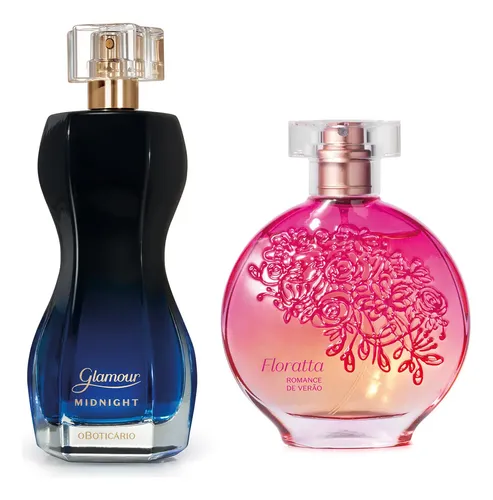 Floratta Romance De Verão 75ml + Glamour Midnight 75ml