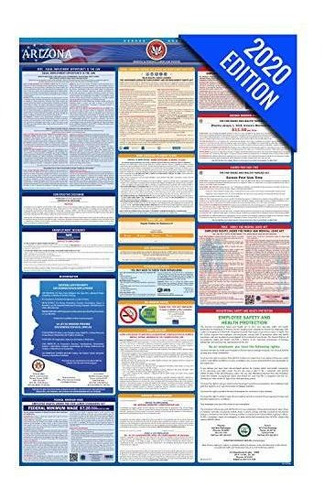 Ley Del Trabajo Az Poster, 2020 Edition - Estado, Federal Y 