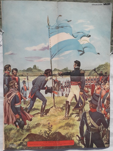 Poster Antiguo Revista Anteojito * Belgrano * Propaga Bagley