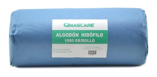 Algodón Hidrofilo 1kg (pack X 4unds)