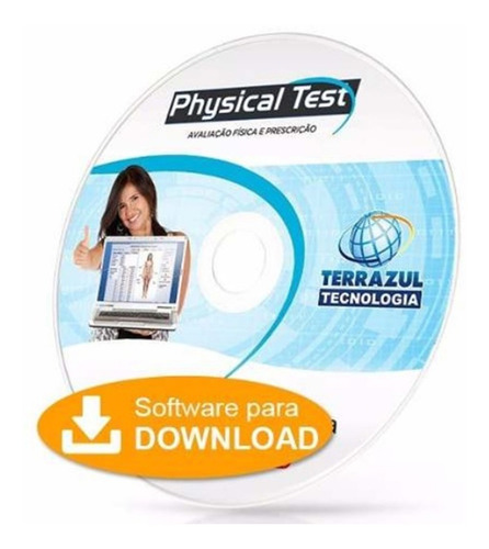 Plicômetro Adipômetro + Sofware Avaliação Física Terrazul