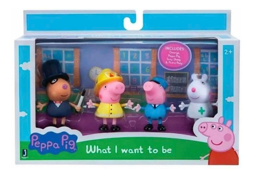 Peppa Pig Familia Set 4 Figurad Amigos Peppa Pig