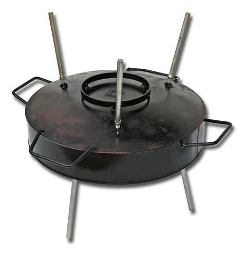 Disco Arado Paellera De Campo Con Tapa Bifera Ø44cm Sor