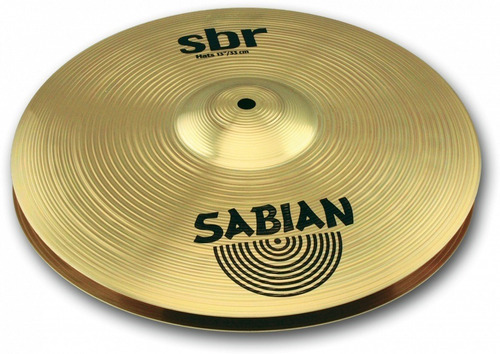 Conjunto de pratos de bateria Sabian Sbr5001 16 Crash 13 Hi-hat