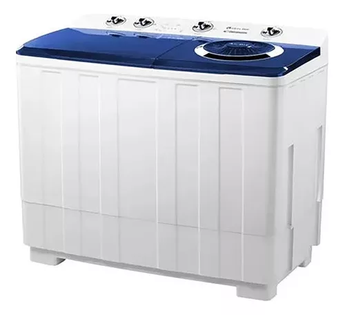 Lavadora Hisense Doble Tina 16kg 2 Ciclos Timer Wsa1604p Color Blanco