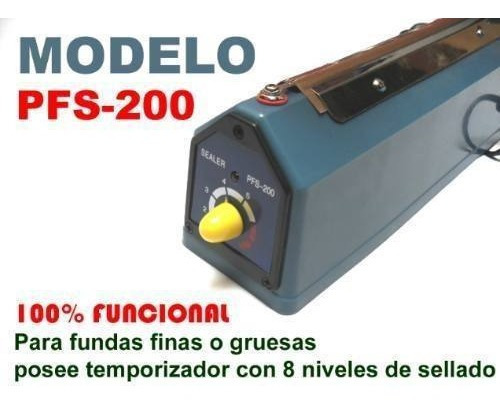 Selladora De Fundas Plásticas 20cm / 30cm / 40cm, Doypack