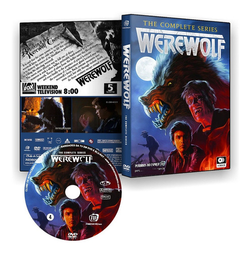 Werewolf - O Lobisomem Ataca De Novo - Série Completa Em Dvd