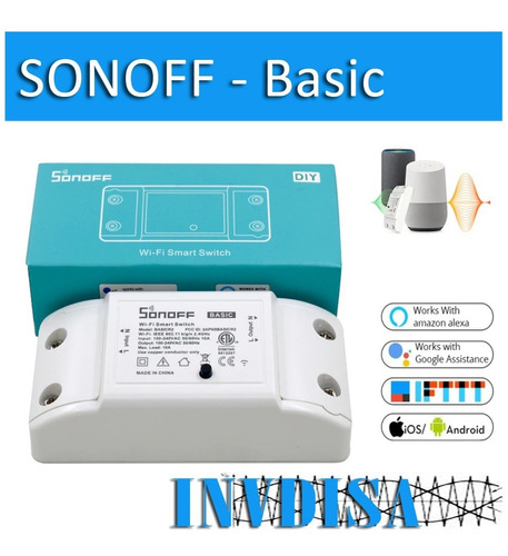 Sonoff Basic -switch Inteligente Para El Hogar - N U E V O