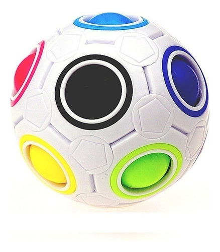 Fun Fidget Magic Rainbow Ball Puzzle Bola Regalo 4 Piezas