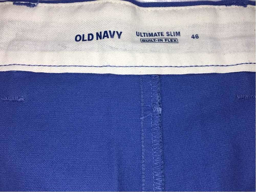 Imagem 4 de 5 de Bermuda Old Navy Usa Tamanho Grande 56 Azul Estampa Ancora